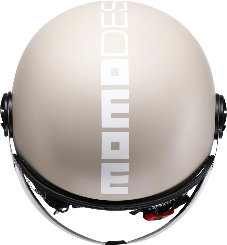 Casque jet MOMO FGTR Classic Candy Blanc Mat Taille M pour Scooter
