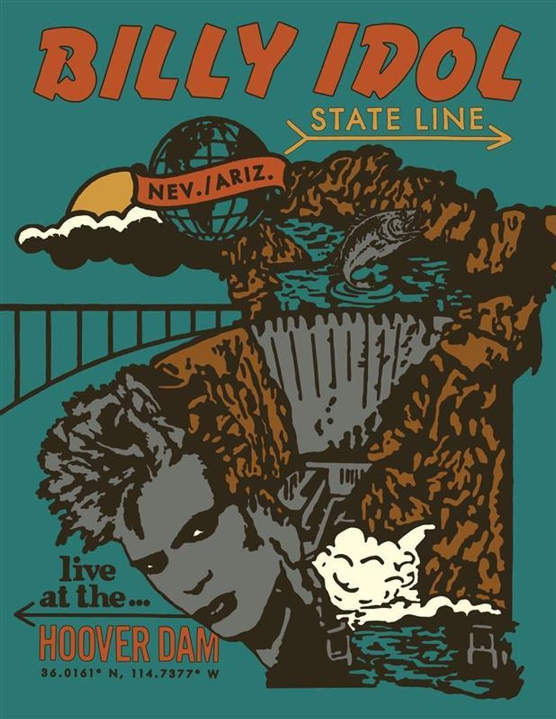 Blu-ray Billy Idol, State Line: Live At The Hoover Dam
