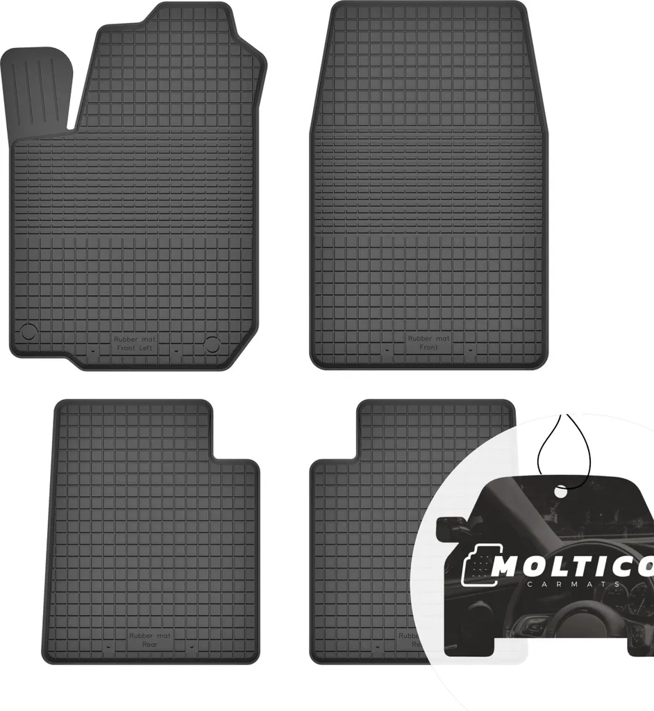 Tappetini in Gomma Mitsubishi Carisma 1995-2006: Set 4 Pezzi su Misura