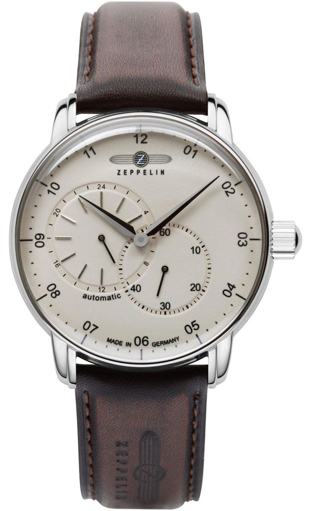 ZEPPELIN 8662-5 Uhr Herrenuhr Lederarmband braun