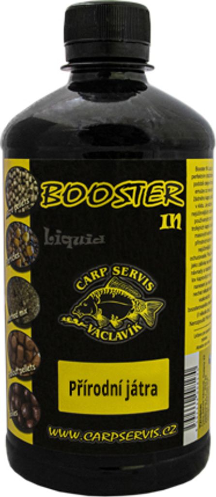 Carp Servis Václavík Booster IN Liquid Natural Leber 500ml