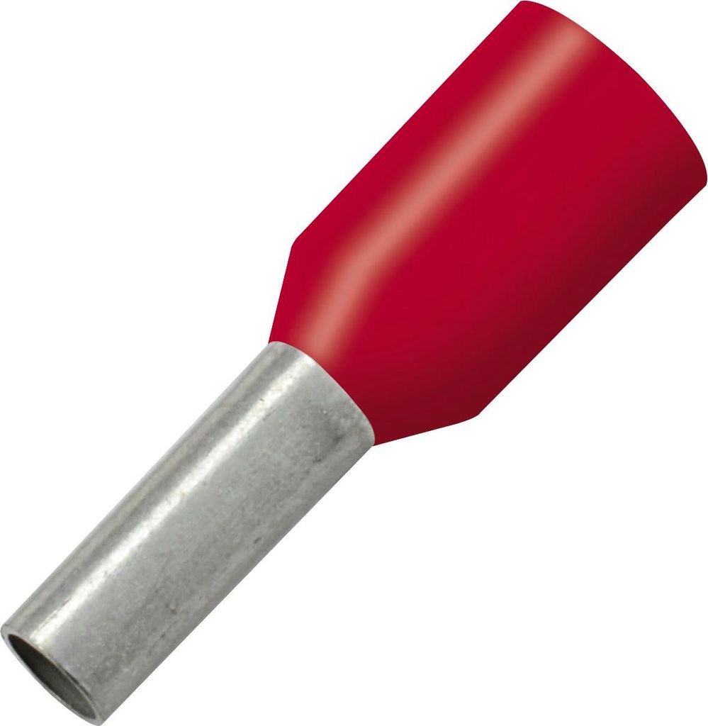 Aderendhülse 35x16/30 mit Kragen rot