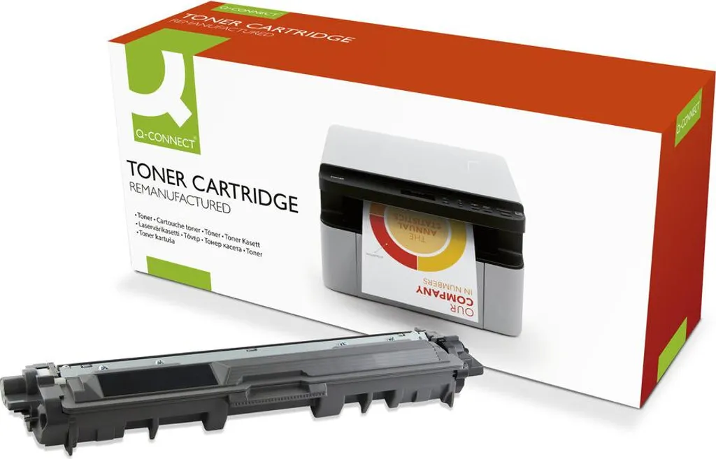 Toner noir haute capacité Q-Connect K18601QC kit alternatif fiable 100%