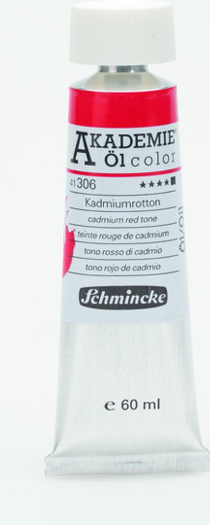 Schmincke 60ml AKADEMIE Öl color Kadmiumrotton Öl 41 306 Produktbild 