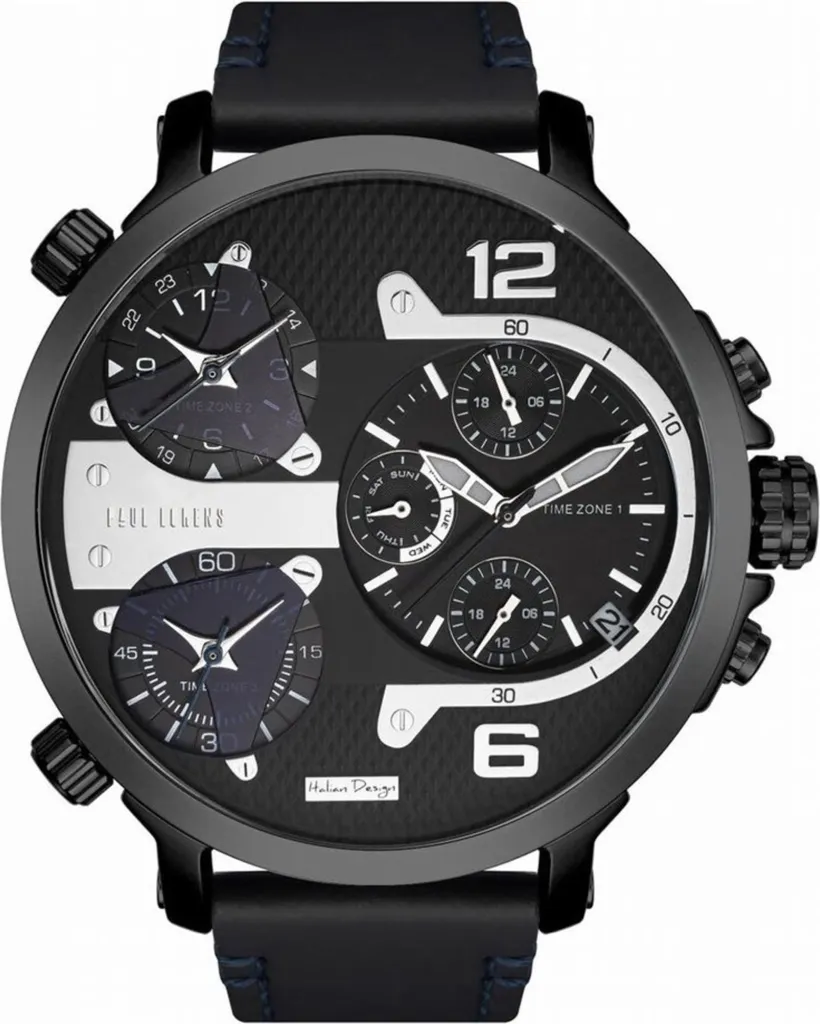 Orologio Paul Lorens PL11706A21A1 Nero | Resistente e Pratico per Uomo