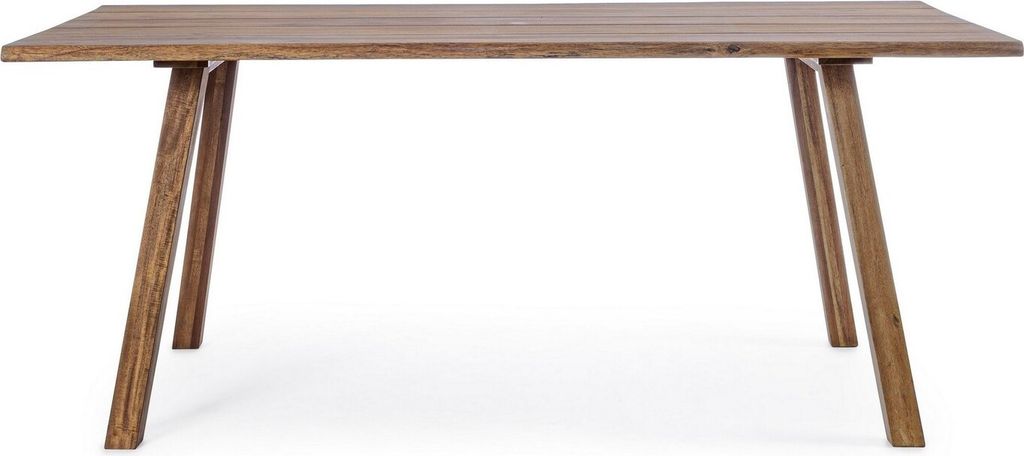 Tisch Glasgow 180 x 90 x 75 cm aus massivem Akazienholz In- und Outdoor geeignet