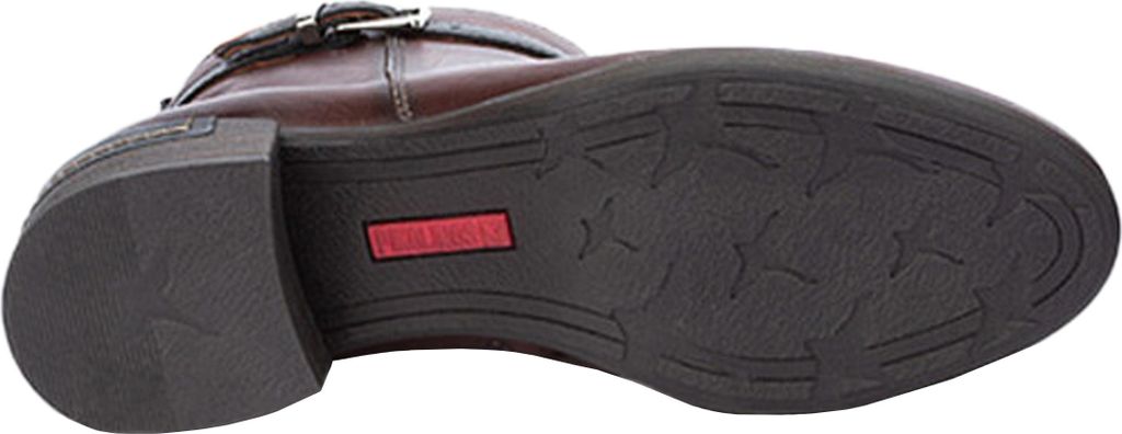 Pikolinos Damen Stiefelette Leder Schnalle Blockabsatz Malaga W6W-8622C1, Größe:40 EU, Farbe:Rot