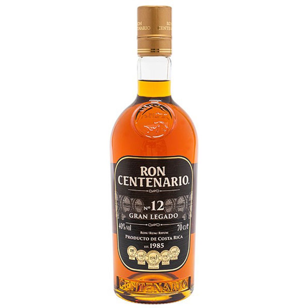 Ron Centenario 12 Años Rum Costa Rica 70.00 cl 40.0 %