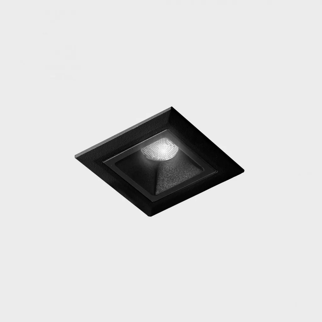 Spot de Balisage Intérieur Noir 45mm pour Couloirs et Salons - 2W