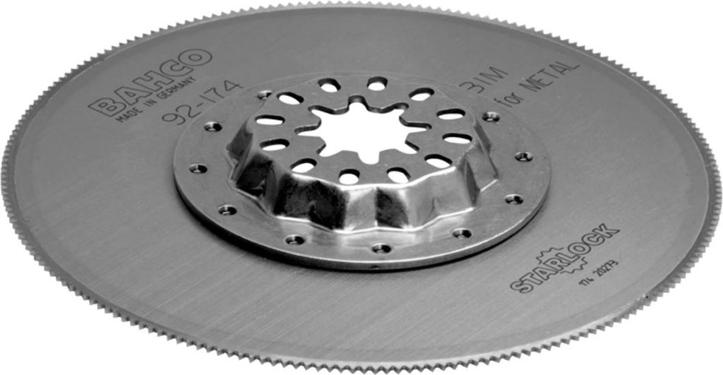 Bahco Rundes Sägeblatt für Multifunktionswerkzeuge zum Schneiden von Metall - 85 mm