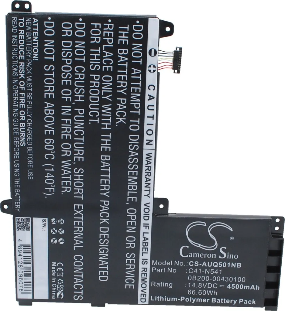Batterie ordinateur portable pour Asus Q501LA-BSI5T19 remplace C41-N541