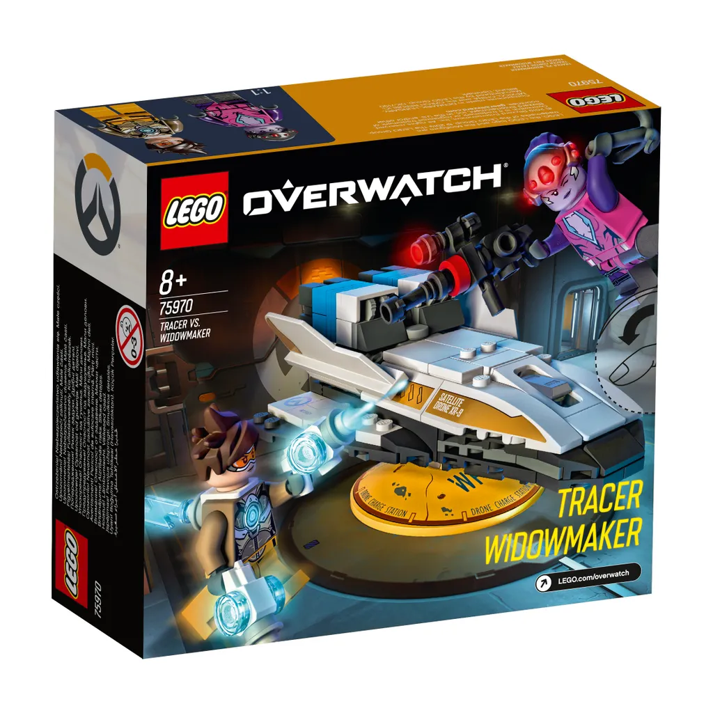 LEGO Overwatch 75970 Tracer vs. Widowmaker Ensemble de Combat Complet