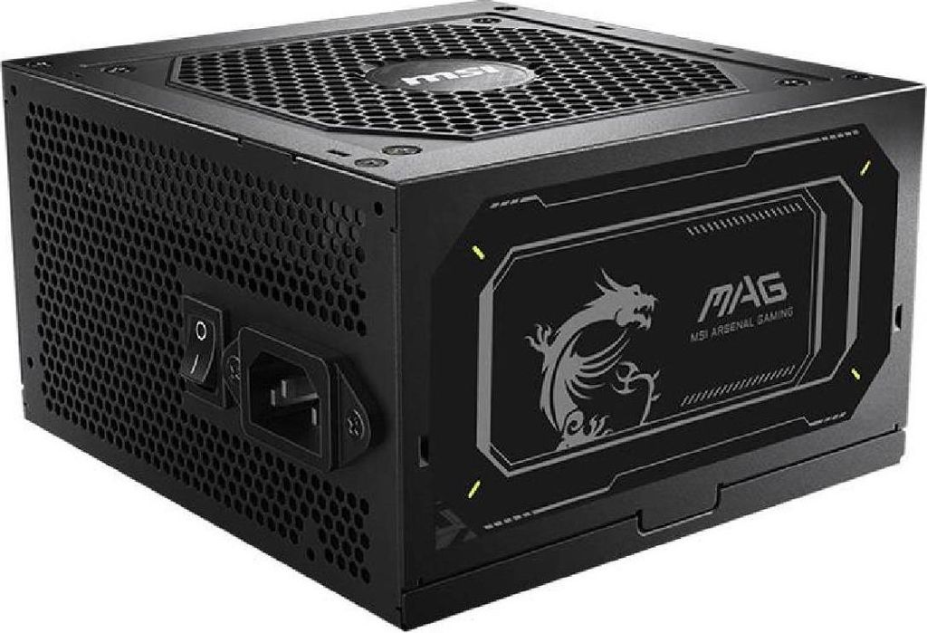 Netzteil MSI MAG A850GL 850W ATX 3.1 PCIE5 5.1 II 80 Plus Produktbild 