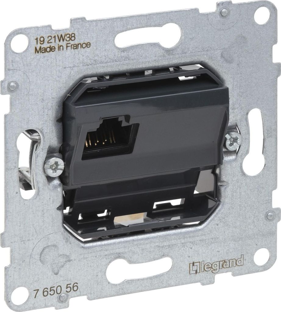 Legrand SEANO Datendose RJ45, Einsatz, Kat. 6, UTP, ungeschirmt, 765056