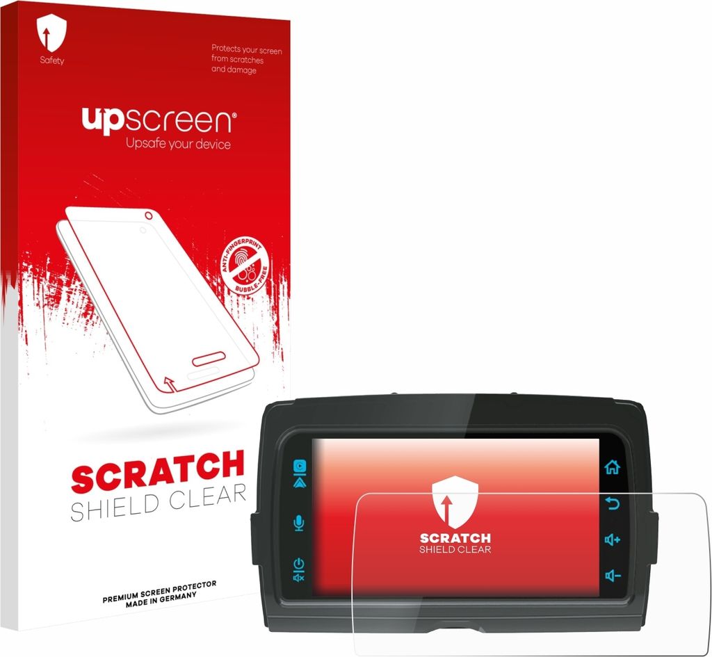 upscreen Schutzfolie für Diamond Audio MSHD14 Displayschutz Displayschutzfolie Folie Klar Transparent