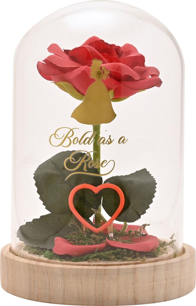 Widdop - Disney Princess - Belle - Floral Cloche With A Neon Light