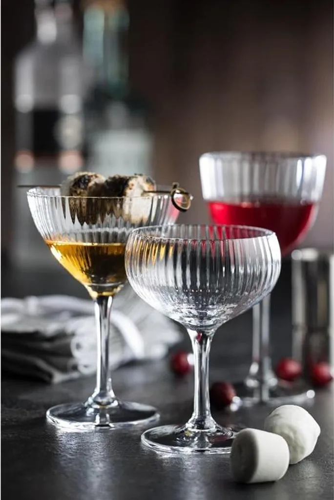 Verres à Cocktail Nick et Nora 170ml Utopia Hayworth pour Mixologie Pro