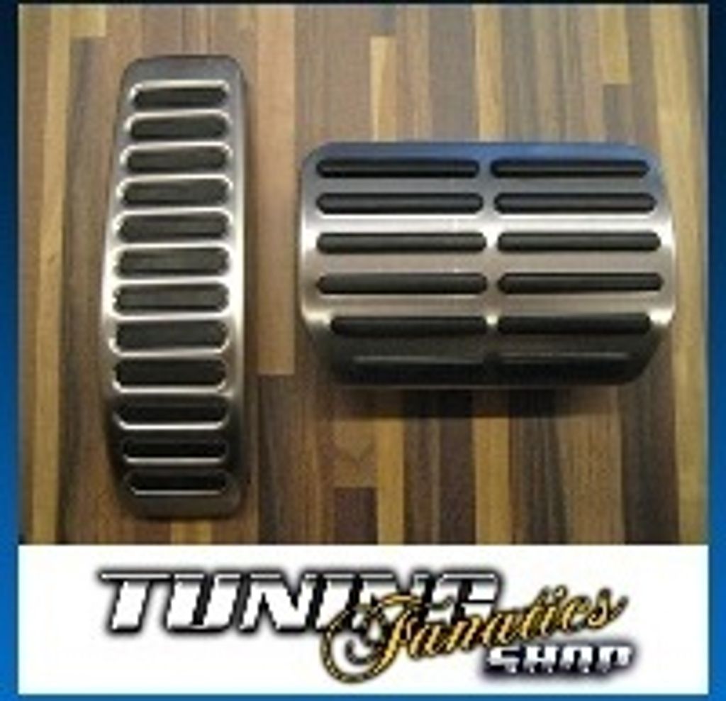 Original Audi Edelstahl Pedale Pedalkappen SET DSG für Audi Q7 4L #7P