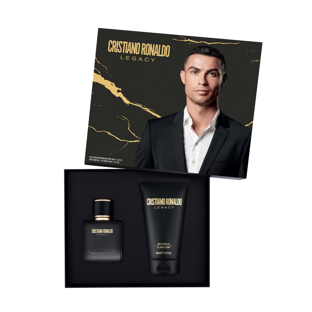 Cristiano Ronaldo CR7 Legacy Geschenkset Eau de Parfum 30 ml + Shower Gel 150 ml Herren Duft Set