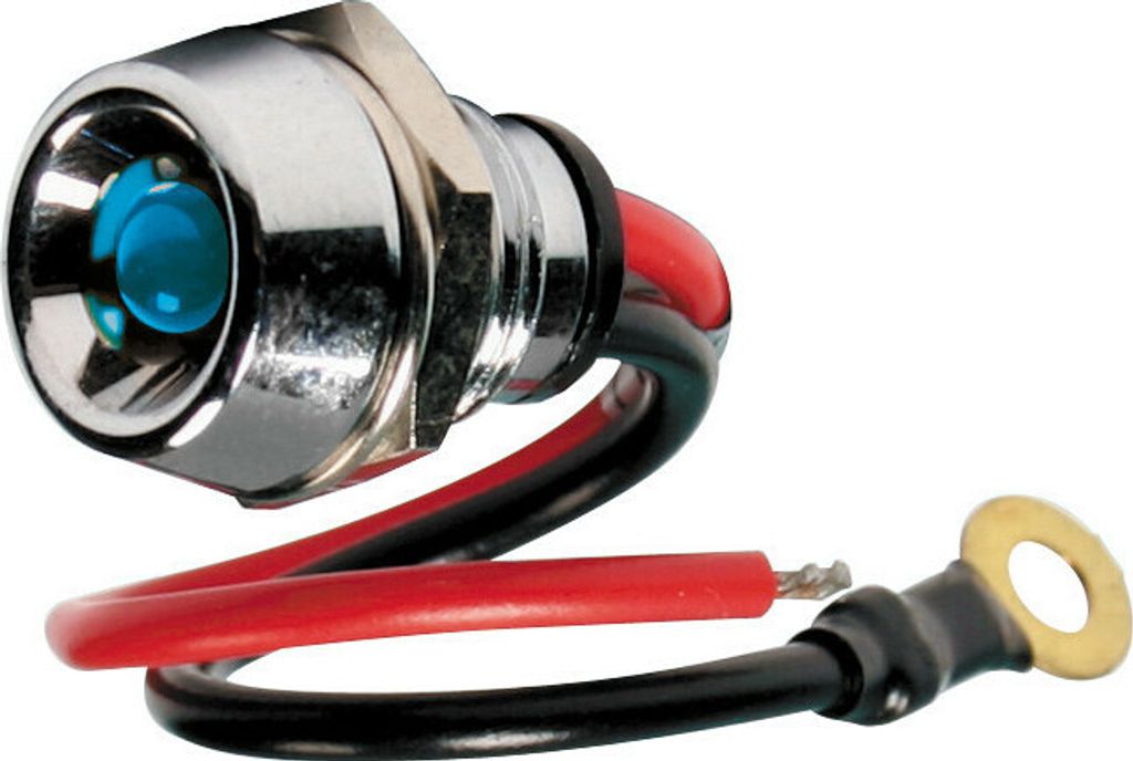 LED-Kontrollleuchte - 12/24V - Blau - 15A Produktbild 