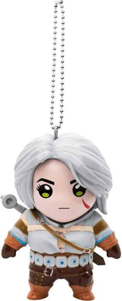 Déco Gamer Figurine Ciri à Suspendre 10 cm - Cadeau Idéal Fans Witcher