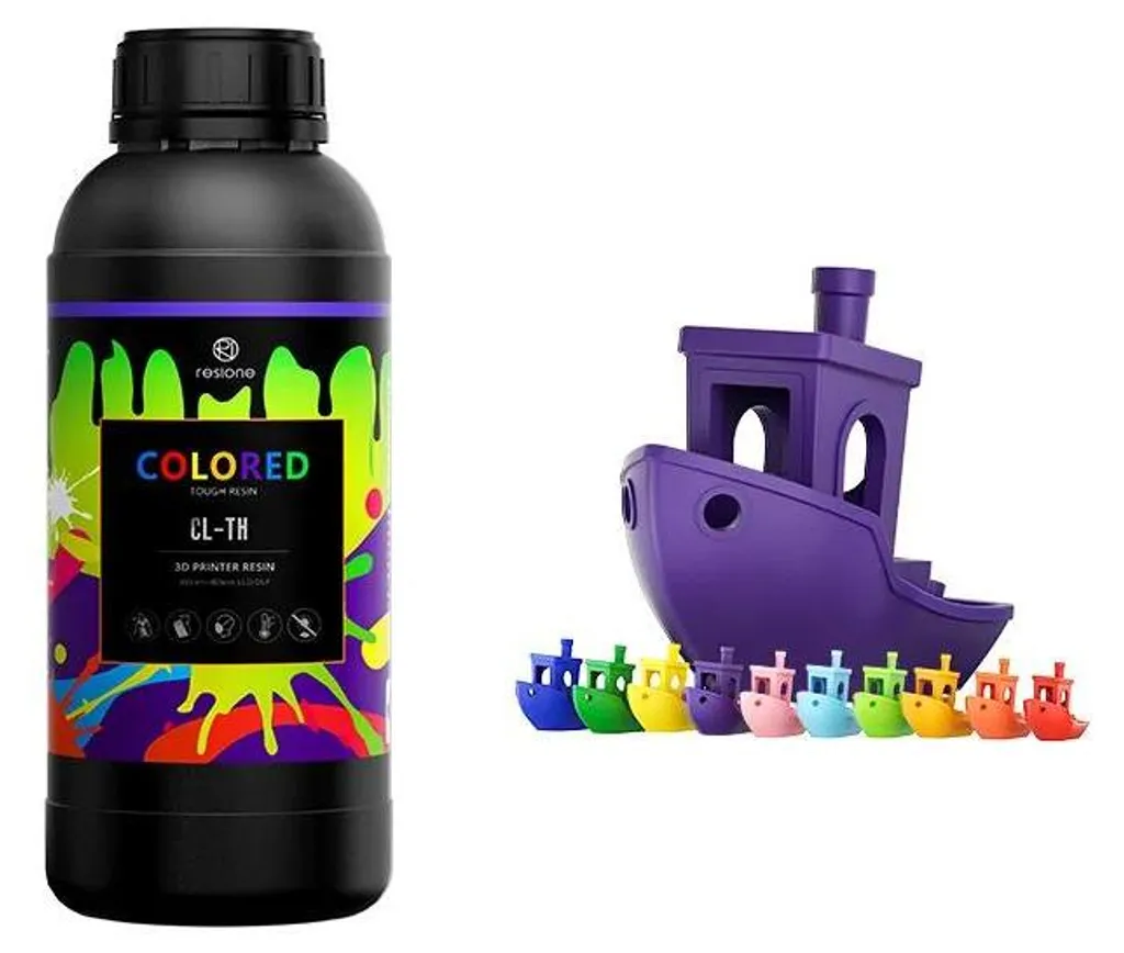 Résine dure 3D Mystic Purple 1000g - Haute Performance Résine UV