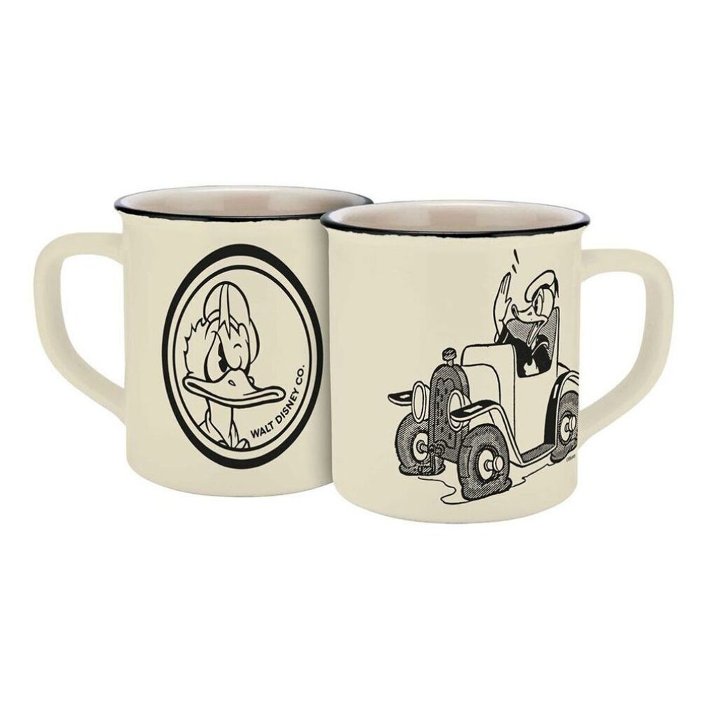 Tazza Paperino in auto Vintage Immagine del prodotto 