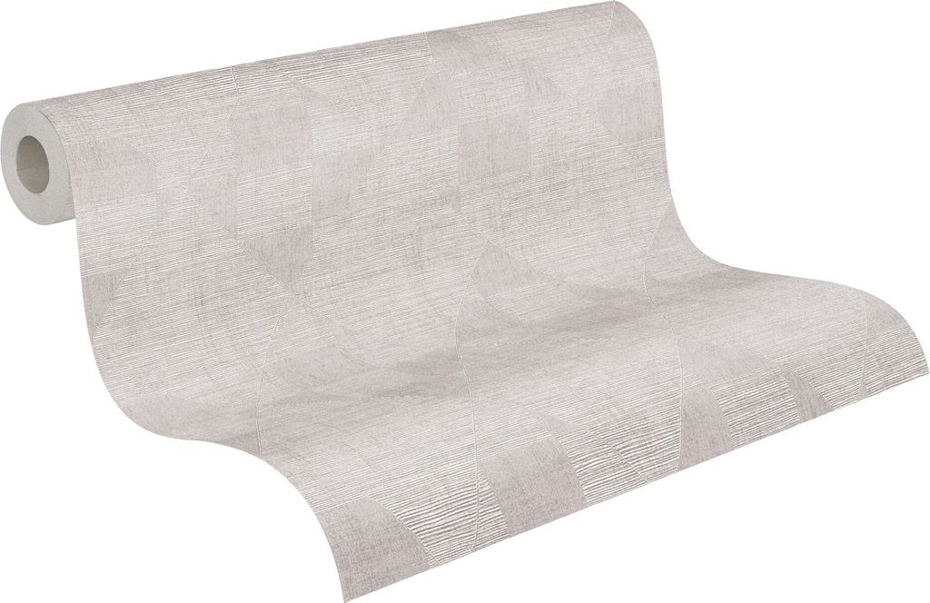 A.S. Creation Titanium 3 | 381965 | Vliestapete Muster & Motive | 0.53 m x 10.05 m | Grau