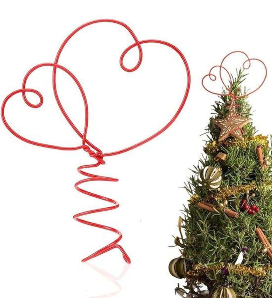 Valentinstag Baum Dekoration rot