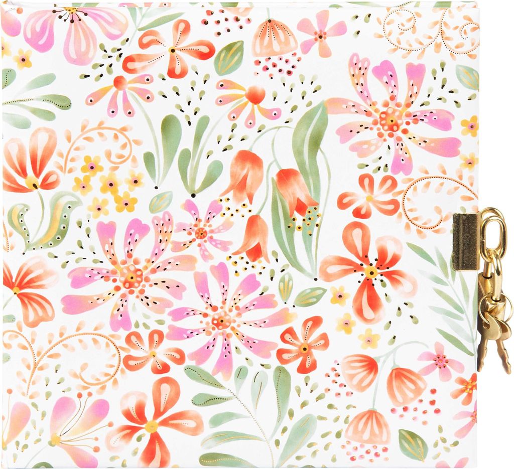 Diario Goldbuch con chiusura Pianta Rossa 16,5x16,5 cm 96 Immagine del prodotto 