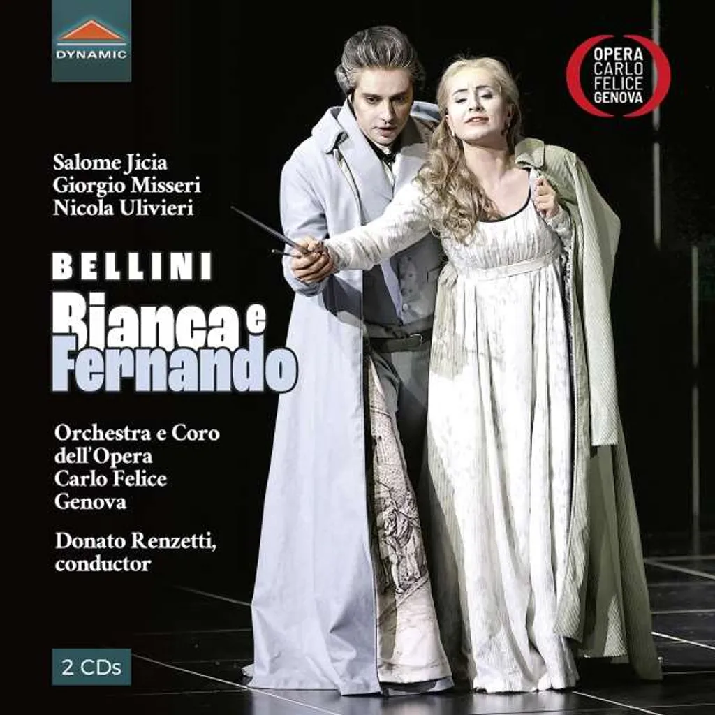 Opéra Bianca e Fernando Bellini CD Jicia Renzetti Opera Orchestra