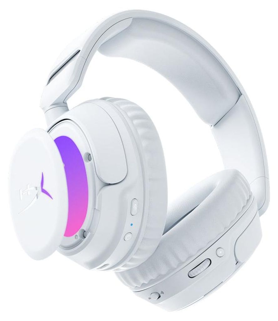 HyperX Cloud Flight 2 – Wireless Gaming-Headset (Weiß), Kabellos, Gaming, 20 - 20000 Hz, 340 g, Kopfhörer, Weiß