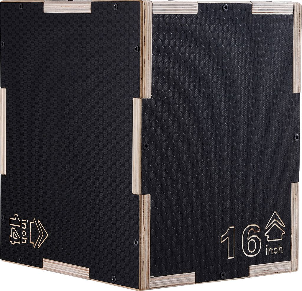 SucceBuy 3 v 1 plyometrický skok box, 16/14/12 palcový Obrázek produktu 