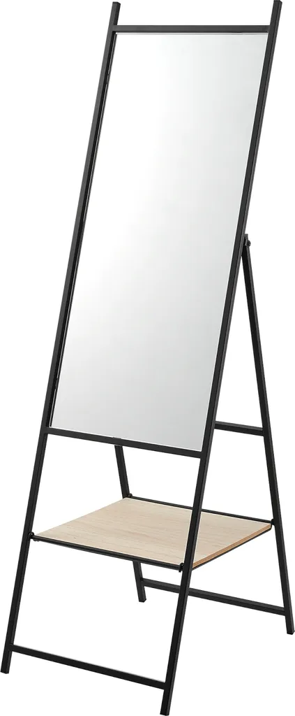 Miroir sur pied Chamois avec tablette intégrée pour entrée design - 2