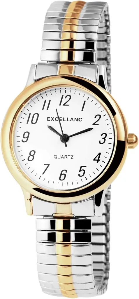 Orologio da treno da donna Orologio da polso in acciaio inossidabile Quarzo analogico Elegante orologio da donna dal design classico Materiali di alta qualità e comfort di utilizzo