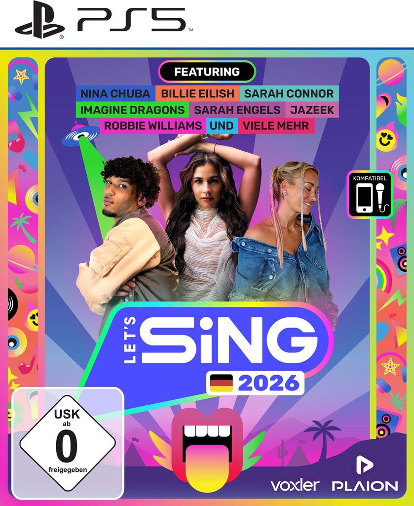 Lets Sing 2026 German Version, Sony PS5
