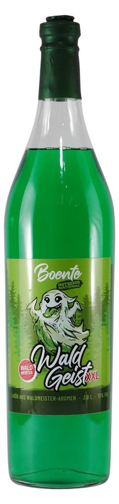 Boente Holla die Waldgeist Waldmeisterlikör XXL 3,0L Produktbild 