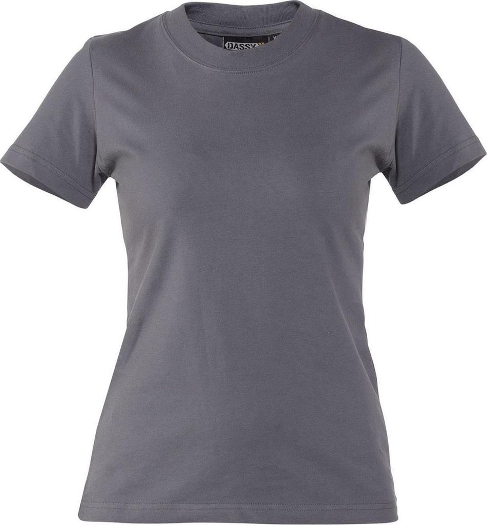 DASSY Oscar Women T-shirt für Damen ZEMENTGRAU Gr.XL Länge: STANDARD