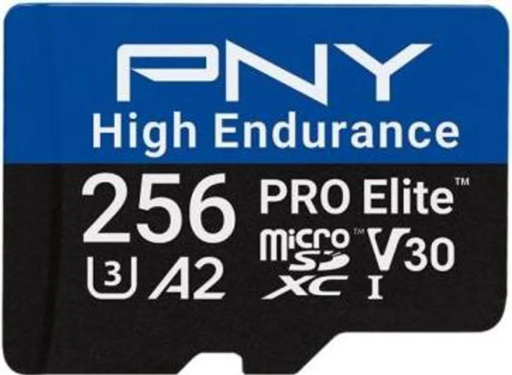 Évitez les pertes de données avec la MicroSD 256GB PNY Pro Elite High Endurance