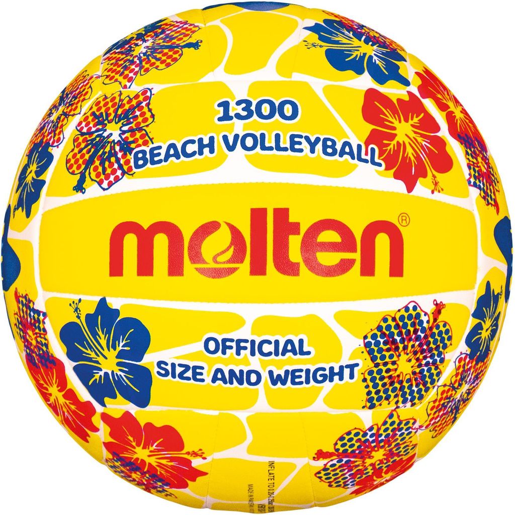 Molten V5B1300-FY Beach volley giallo rosso taglia 5 Immagine del prodotto 