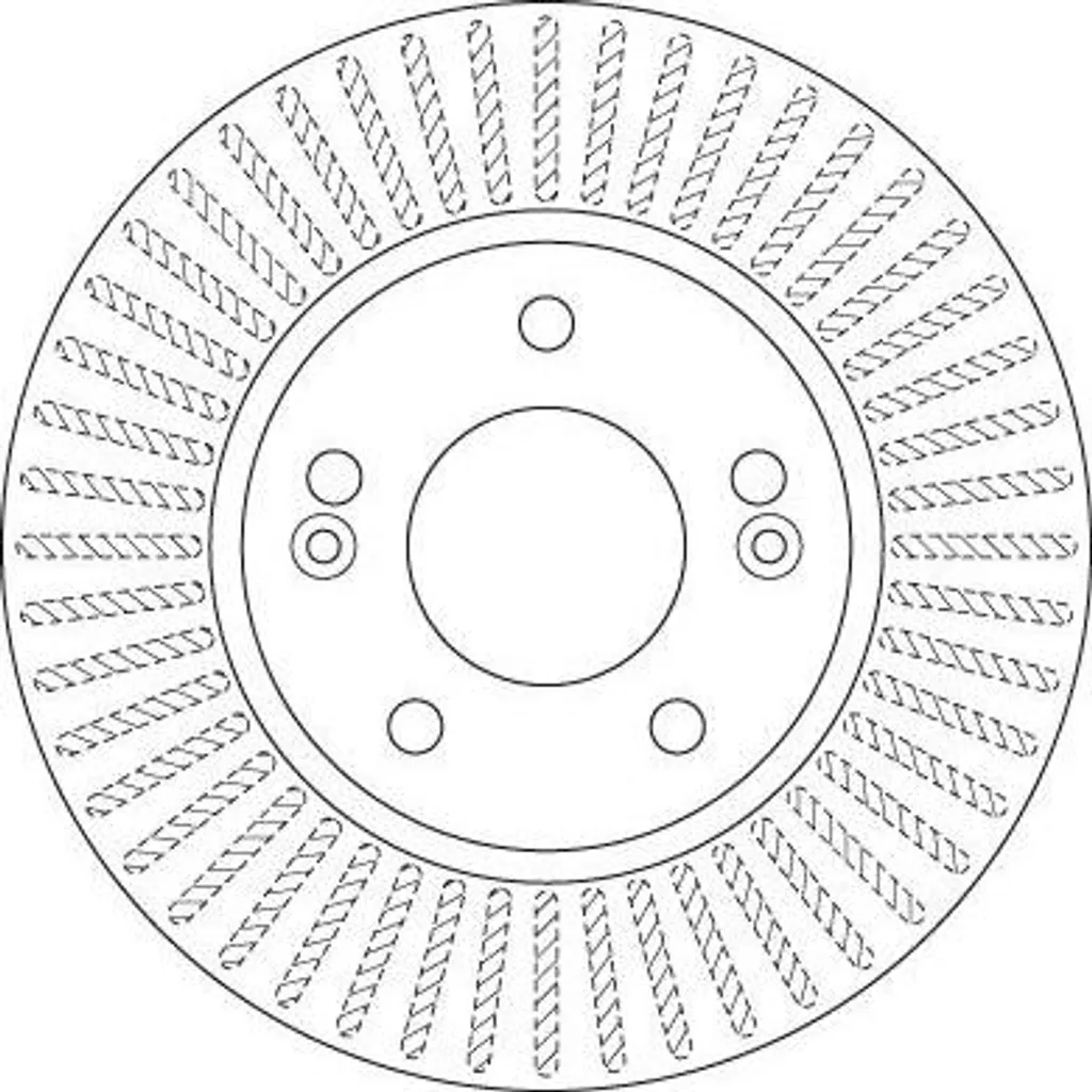 Disque de frein TRW DF6270 pour Kia Cerato, idéal pour la ville