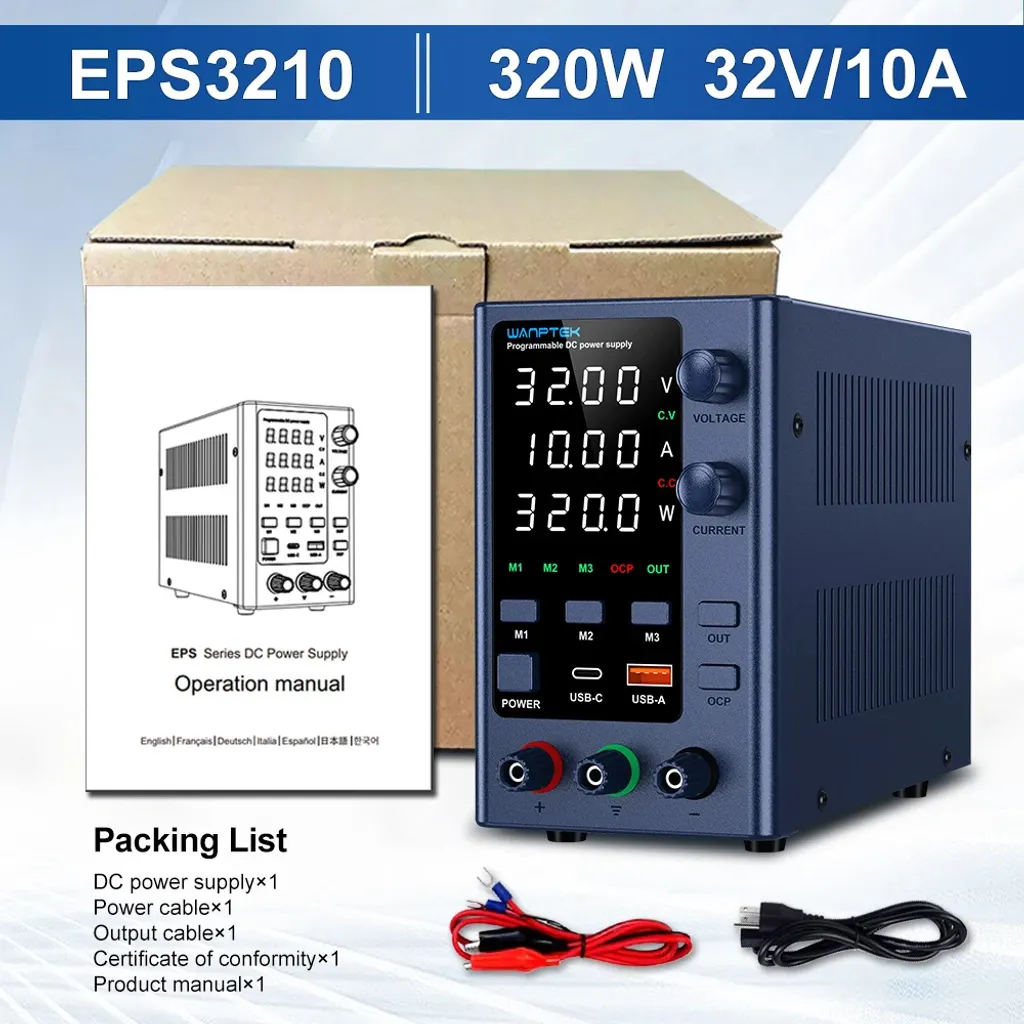 Alimentation réglable pour réparation électronique et test 32V 10A - 2