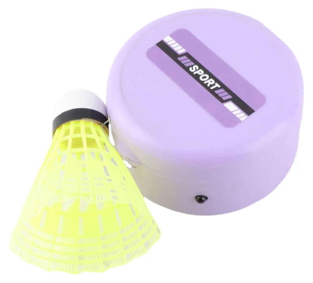 Machine à volant badminton individuelle avec télécommande et rebond kit - 3