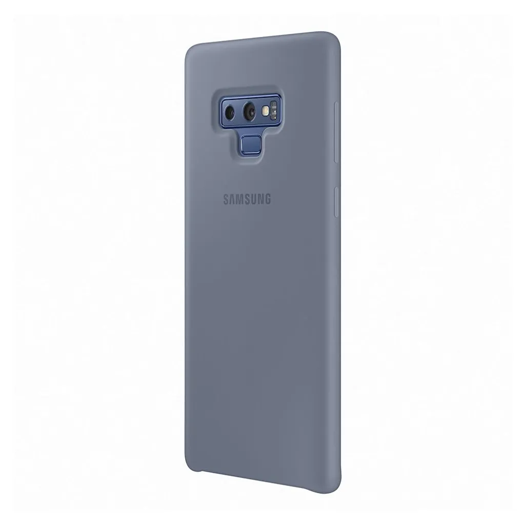 SAMSUNG EF-PN960TL Coque Silicone Bleu pour Galaxy Note 9 Originale - 8