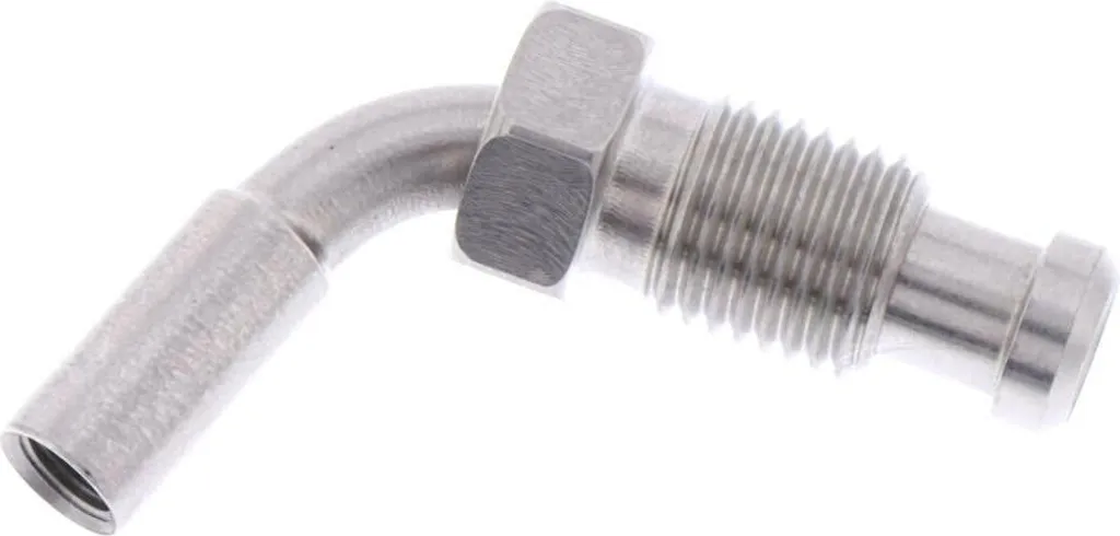 Raccord de Frein Filetage Extérieur Mobile 3/8-24 UNF Stahlflex Inox