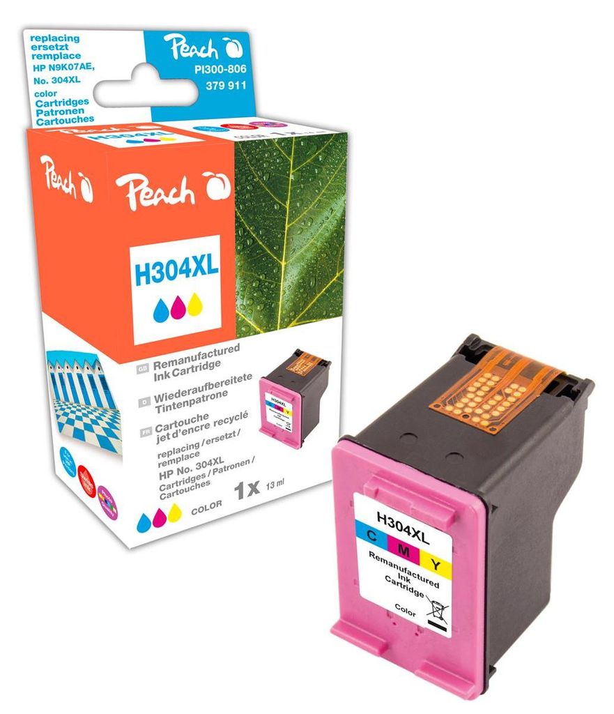 Peach Patrone HP Nr.304XL N9K07AE  color                Produktbild 