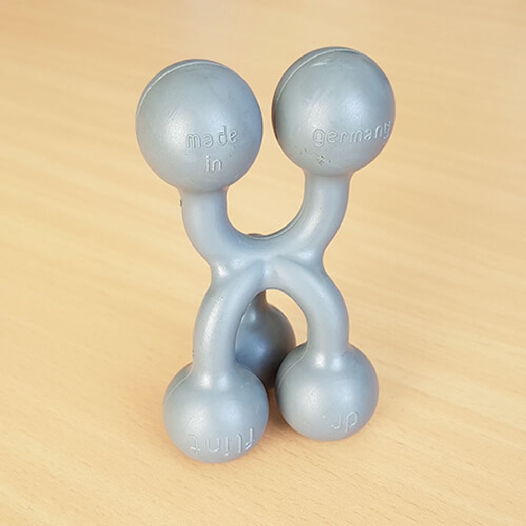 Mr. Flint Gnubbel 2/3, grau, Gummi, 50 mm, 88 mm, 80 g