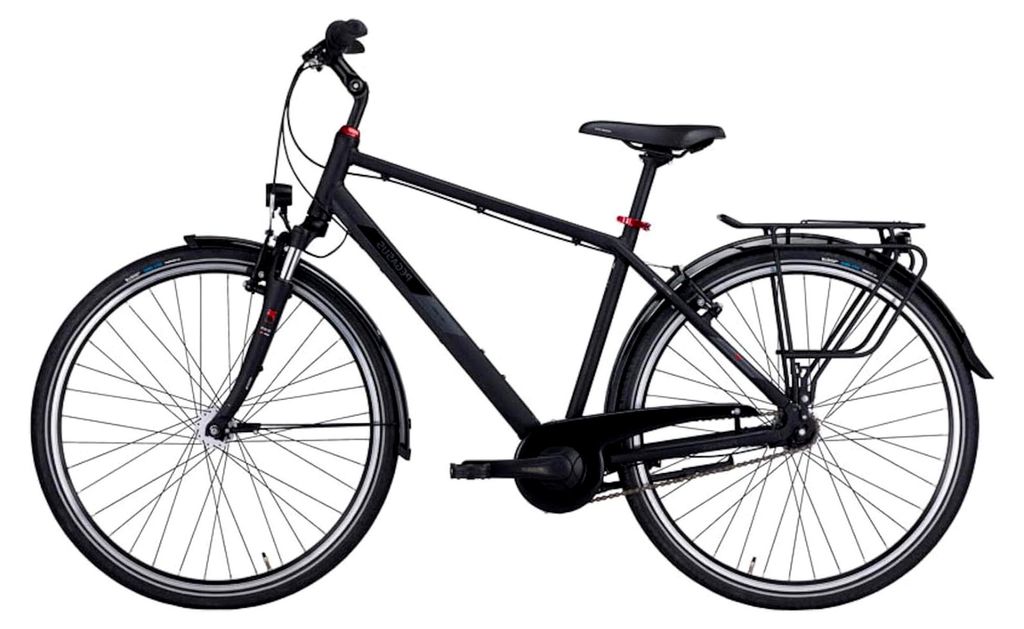 Solero SL 8 28 Zoll Trekkingrad 8-Gang Rücktrittbremsnabe schwarz
