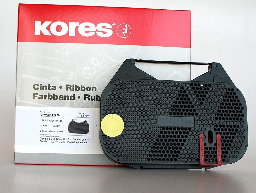 Kores Farbband für OLYMPIA ES 70 Carbon schwarz Produktbild 