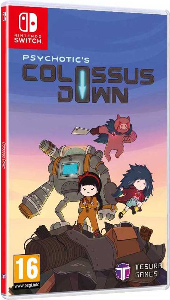 Nintendo Games Switch Colossus Down Durchsichtig Durchsichtig One Size